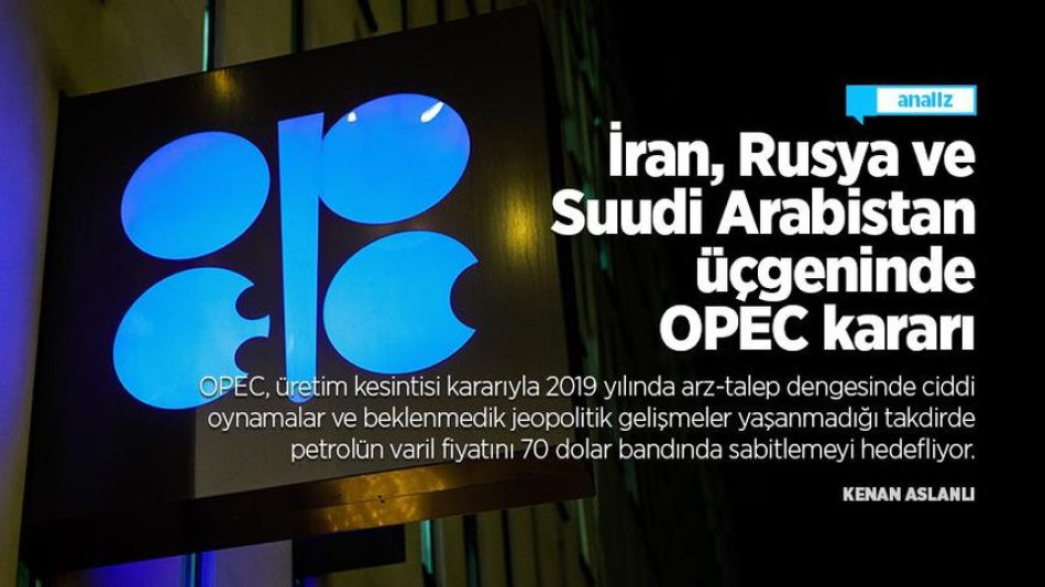 İran, Rusya ve Suudi Arabistan Üçgeninde OPEC Kararı