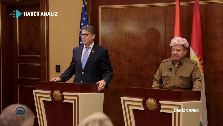 ABD Enerji Bakanı Rick Perry’nin Erbil Ziyareti
