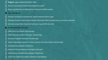 İran Silahlı Kuvvetleri Yeni Genelkurmay Başkanı Tümgeneral Ali Abdullahi Kimdir?