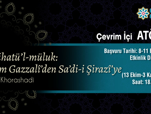 Nasihatü’l-müluk: İmam Gazzalî’den Sa’di-i Şirazî’ye