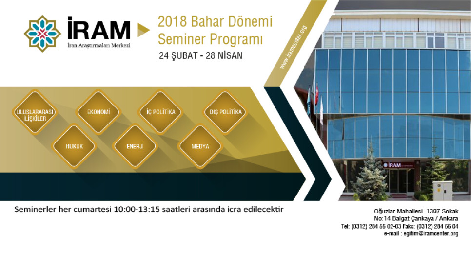 2018 Bahar Dönemi Seminerleri