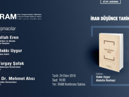 İran Düşünce Tarihi Kitap Lansmanı